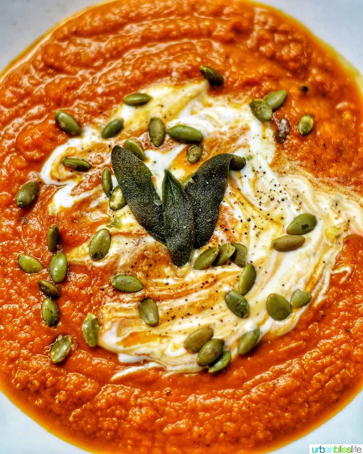 vegan pumpkin soup