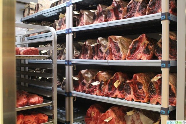 Ringside Steakhouse Meat Locker