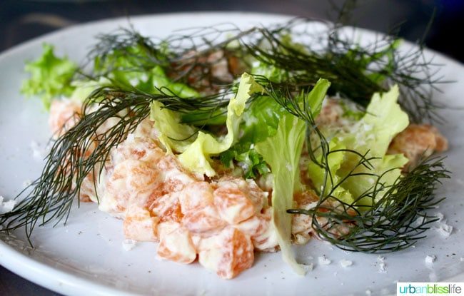 RUE is a French-inspired, vegetable-forward new restaurant in Portland, Oregon. Details on UrbanBlissLife.com