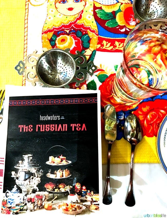 Russian Tea Service at the Heathman Hotel in Portland, Oregon on UrbanBlissLife.com