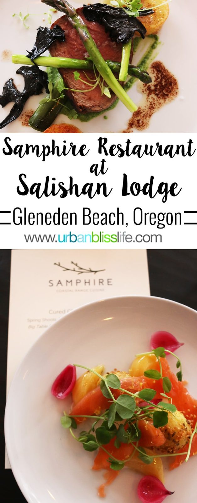 Salishan Lodge's Samphire Restaurant Opens, restaurant review on UrbanBlissLife.com