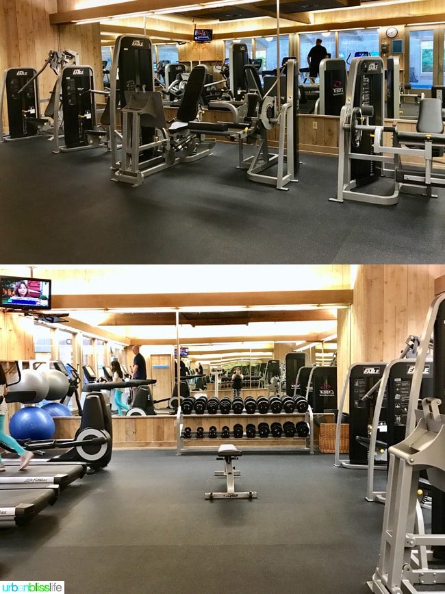Salishan Spa fitness center