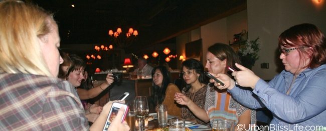 Serratto food bloggers dinner