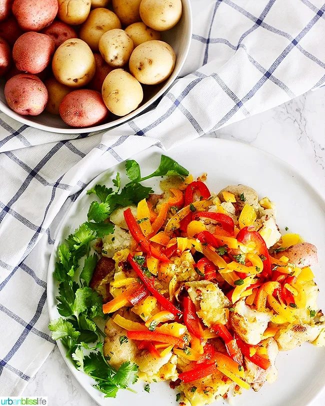 Fiesta Potato Smashers from the stove