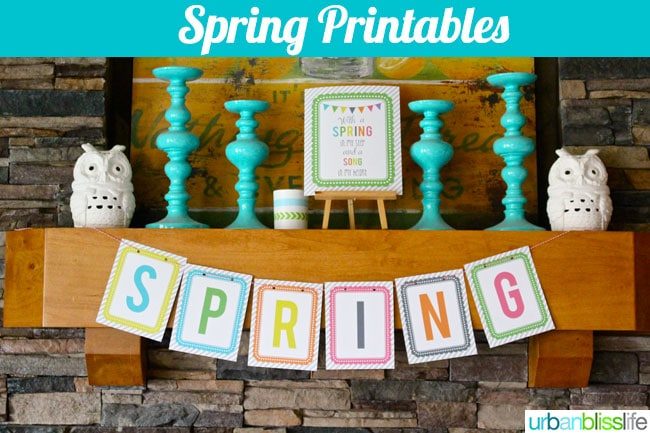 Spring Printable