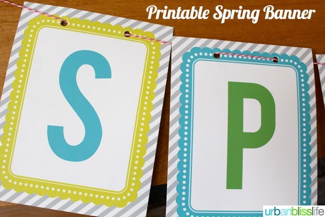 Spring Printable