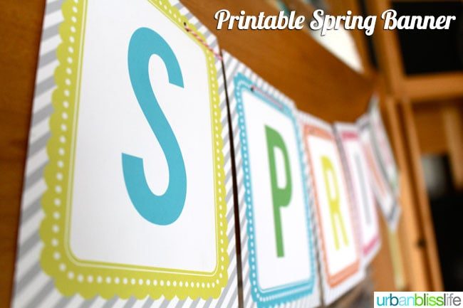 Spring Printable