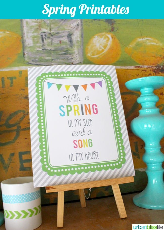 Spring Printables
