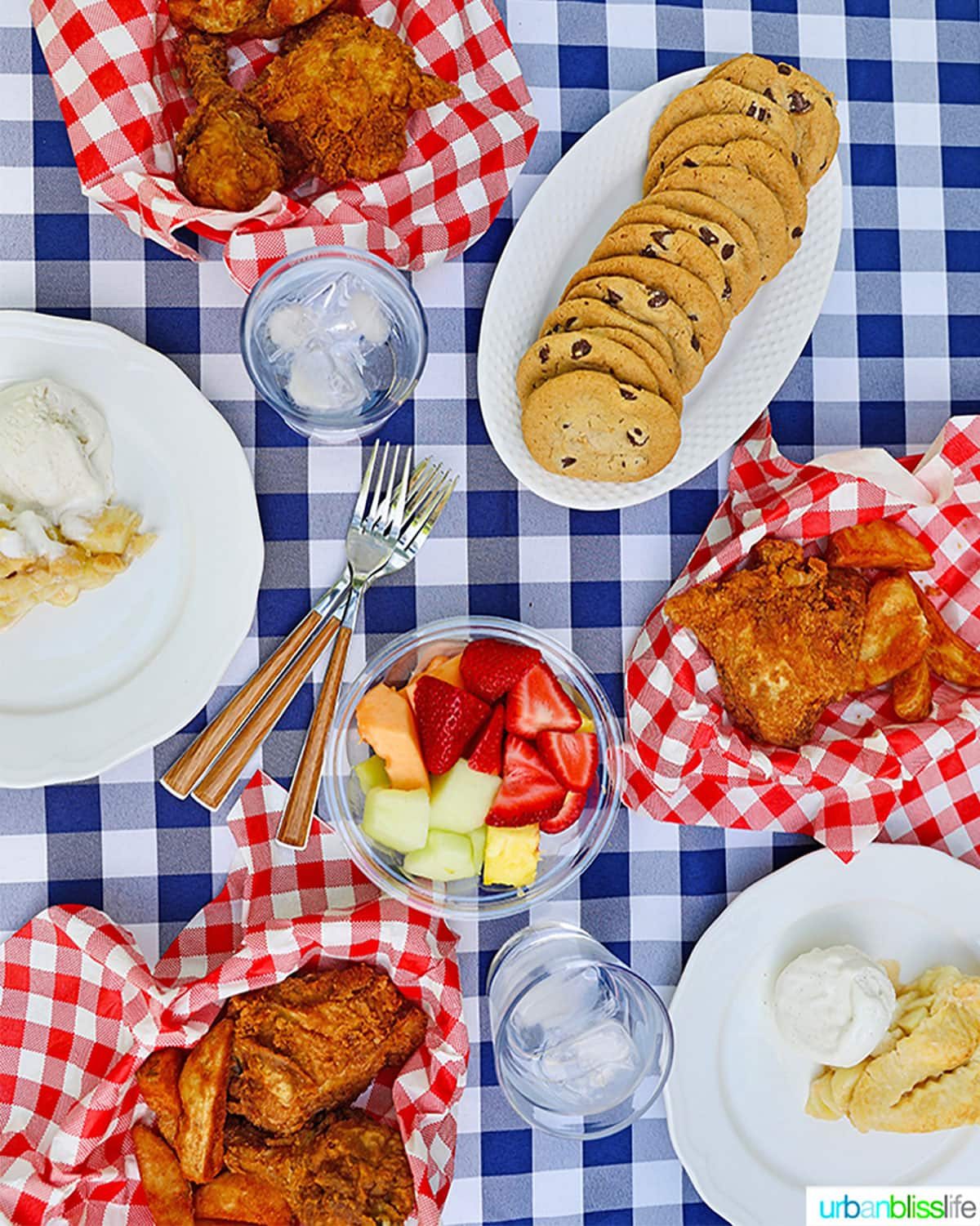 simple summer outdoor dinners
