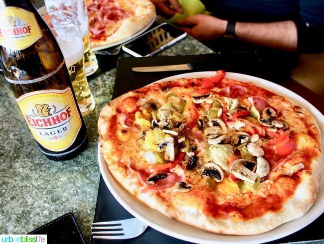 eichhof beer and pizza