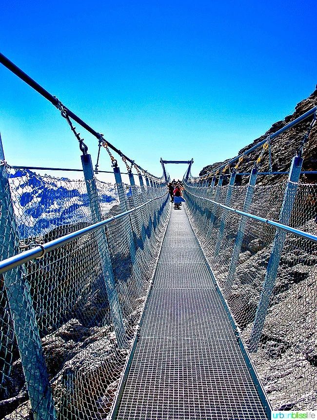Enjoy a day of adventure and family fun on the Swiss Alps at Mount Titlis! Switzerland travel tips, Swiss Alps photos, and more on