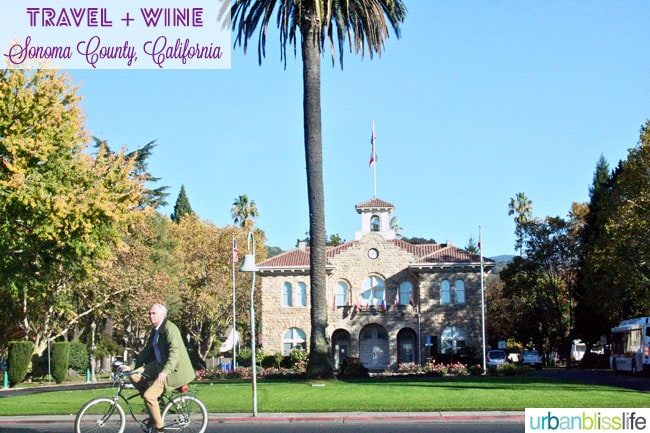 travel to sonoma, california wine country