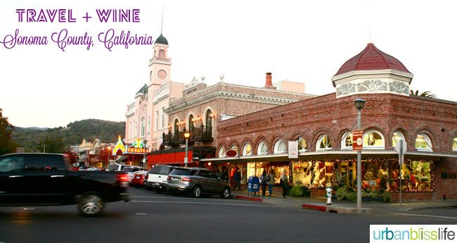 travel to sonoma, california wine country
