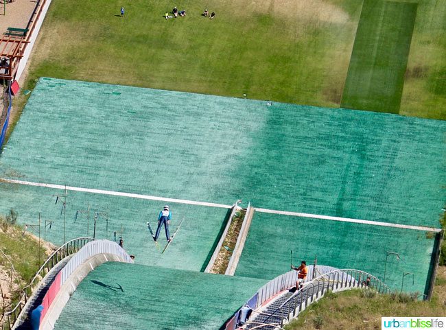 What to Do in Park City, Utah: Olympic Training, Zipline, Extreme Sports & more at Utah Olympic Park, on http://www.UrbanBlissLife.com