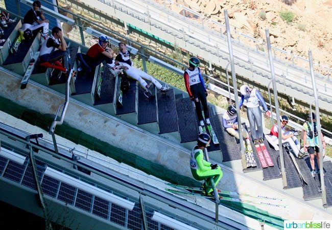 What to Do in Park City, Utah: Olympic Training, Zipline, Extreme Sports & more at Utah Olympic Park, on http://www.UrbanBlissLife.com