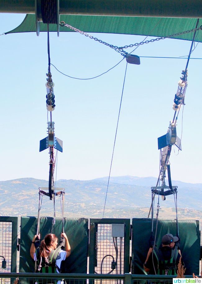 What to Do in Park City, Utah: Olympic Training, Zipline, Extreme Sports & more at Utah Olympic Park, on http://www.UrbanBlissLife.com
