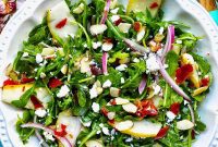 Sweet Pear and Peppery Arugula Salad