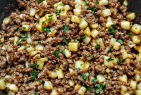 Sizzling Sausage Potato Hash