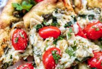 Zesty Pesto Chicken Flatbread