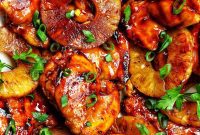 Hawaiian Grilled Chicken with Pineapple Glaze