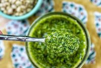 Homemade Basil Pesto: A Burst of Summer Flavor