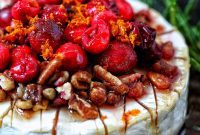 Cranberry and Pecan Crusted Brie