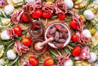 Antipasto Holiday Wreath