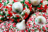 Festive Almond Sprinkle Cookies