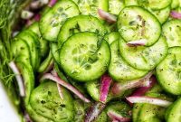 Garden Fresh Cucumber Dill Salad