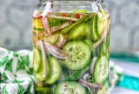 Spicy Asian Cucumber Pickles