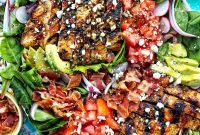 Tangy Balsamic Chicken Greens