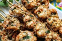 Grilled Shrimp Skewers with Chili-Lime Glaze