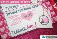 Free Printable Last Minute Valentines Teacher Gift
