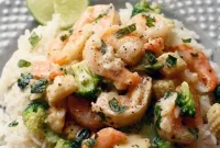 Coconutty Shrimp Rice Delight