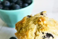 Lemon-Kissed Blueberry Muffins (Dairy-Free)