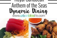 Anthem of the Seas: A Culinary Voyage