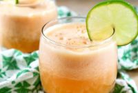 Cantaloupe Margarita Twists