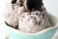 Vegan Cookies and Cream Ice Cream Bliss