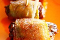 Smoky Bacon-Wrapped Dates with Creamy Goat Cheese