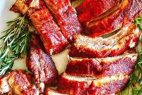 Fall-Off-The-Bone Instant Pot Ribs with Homemade BBQ