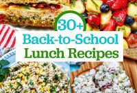 30+ Creative Lunchbox Ideas for a Successful School Year
