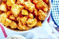Air Fryer Popcorn Chicken Bites