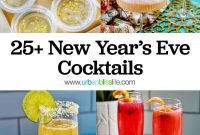 Festive New Year’s Eve Cocktails