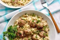 Creamy Dreamy Dairy-Free Swedish Meatballs with Pasta, Made Easy in Your Instant Pot