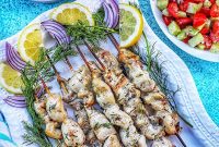 Perfect Homemade Greek Chicken Souvlaki