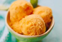 Tropical Sunset Sorbet