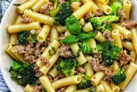Savory Sausage & Broccoli Penne