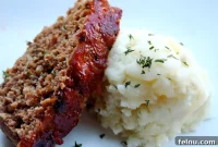 Effortless Comfort: Meatloaf & Creamy Mash