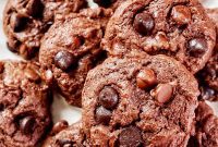 Chocolate Cake Mix Cookies
