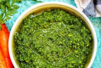 Carrot Greens Pesto
